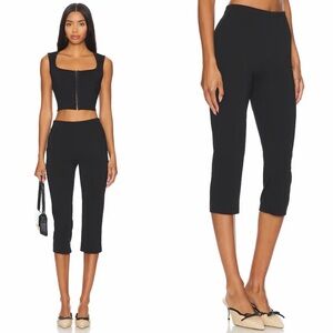 NWT SNDYS x Revolve Capri Pants Black, M